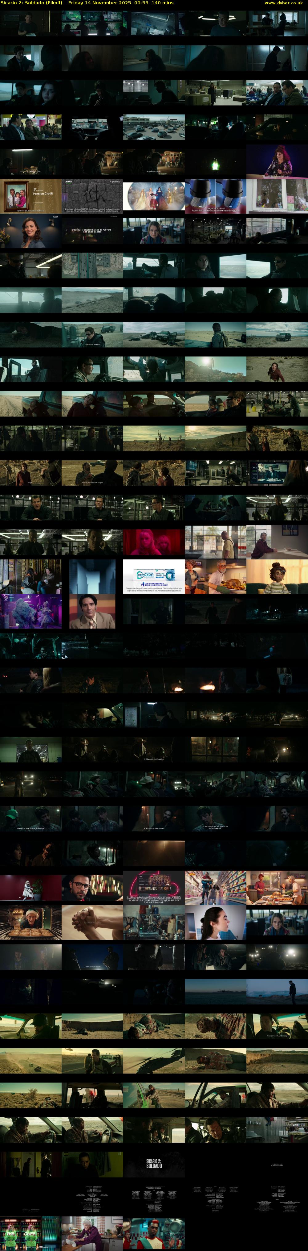 Sicario 2: Soldado (Film4) Friday 14 November 2025 00:55 - 03:15