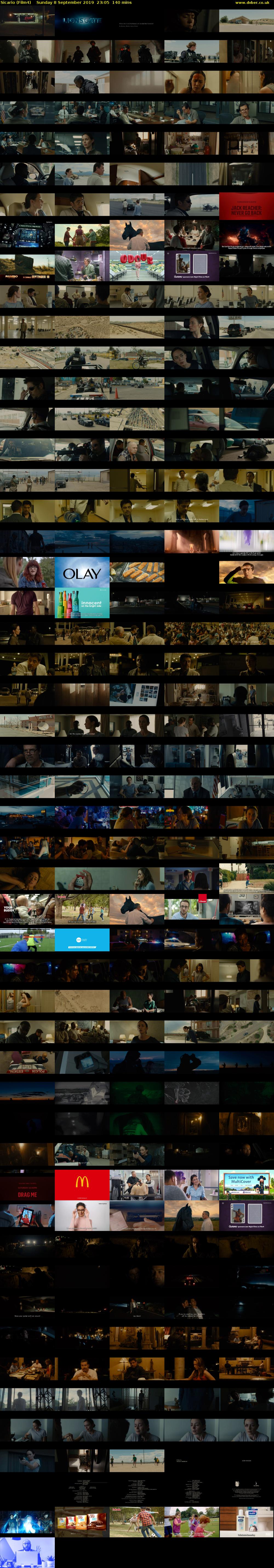 Sicario (Film4) Sunday 8 September 2019 23:05 - 01:25
