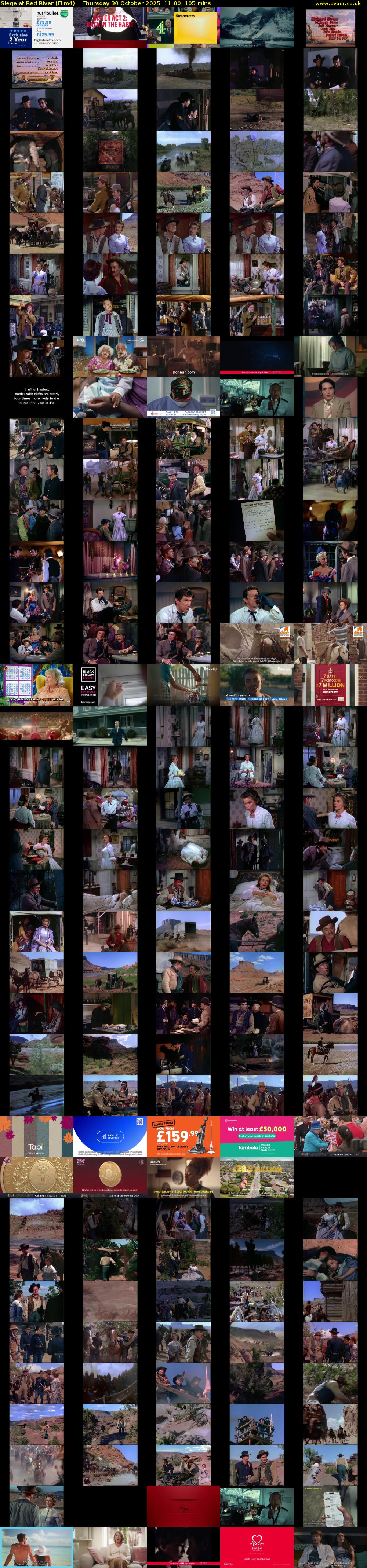 Siege at Red River (Film4) Thursday 30 October 2025 11:00 - 12:45