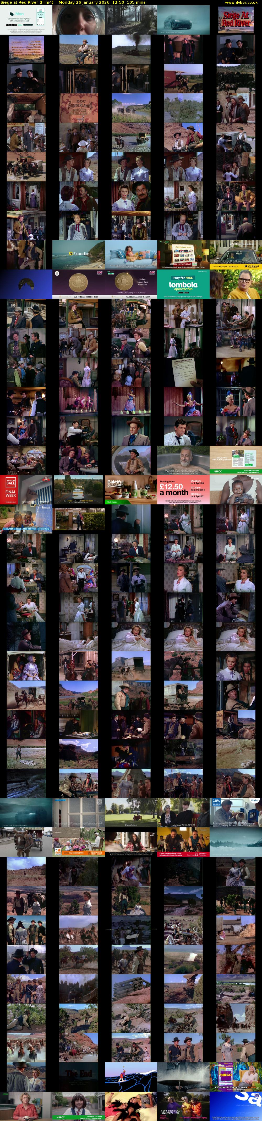 Siege at Red River (Film4) Monday 26 January 2026 12:50 - 14:35