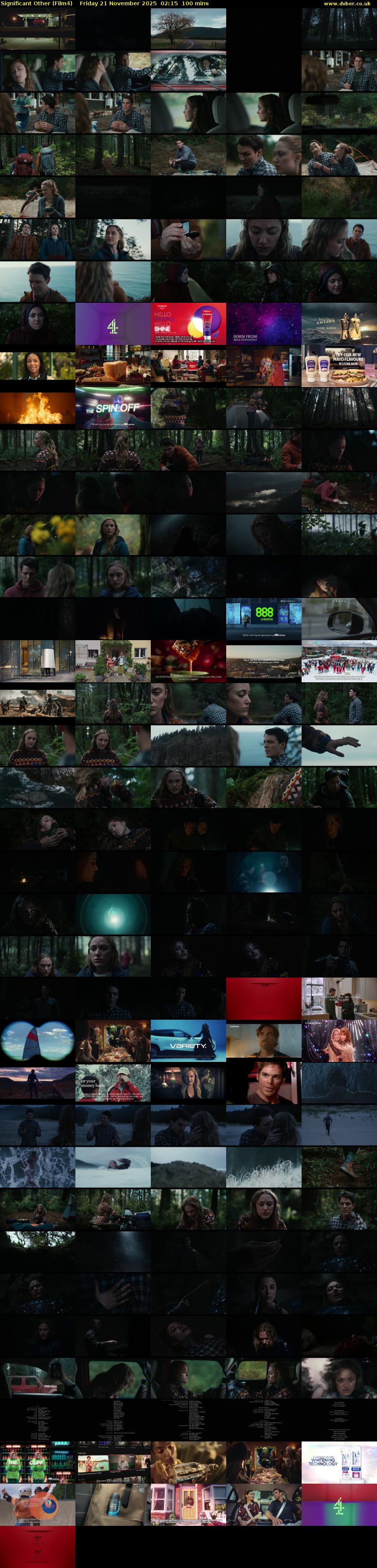 Significant Other (Film4) Friday 21 November 2025 02:15 - 03:55