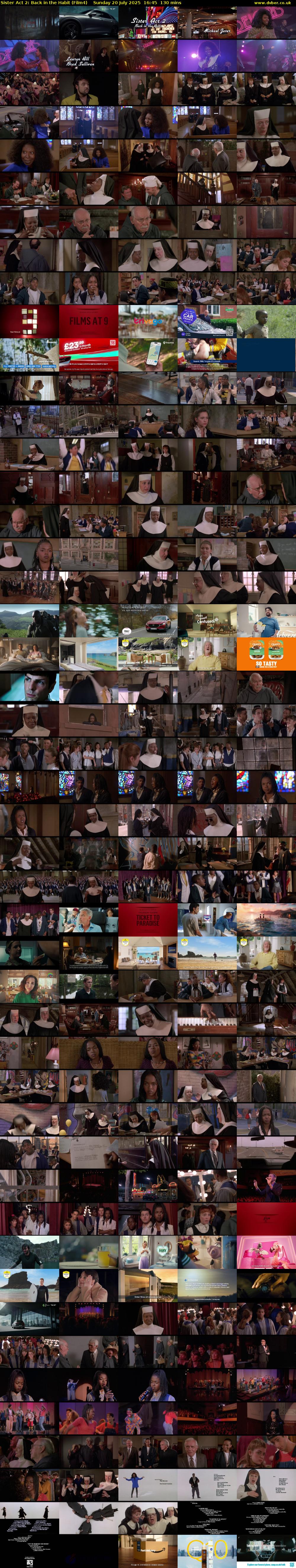 Sister Act 2: Back in the Habit (Film4) Sunday 20 July 2025 16:45 - 18:55