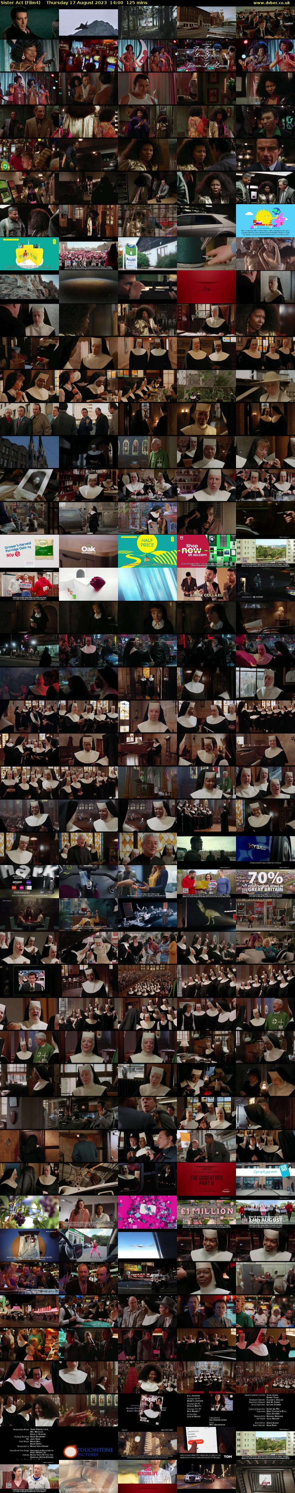Sister Act (Film4) Thursday 17 August 2023 14:00 - 16:05