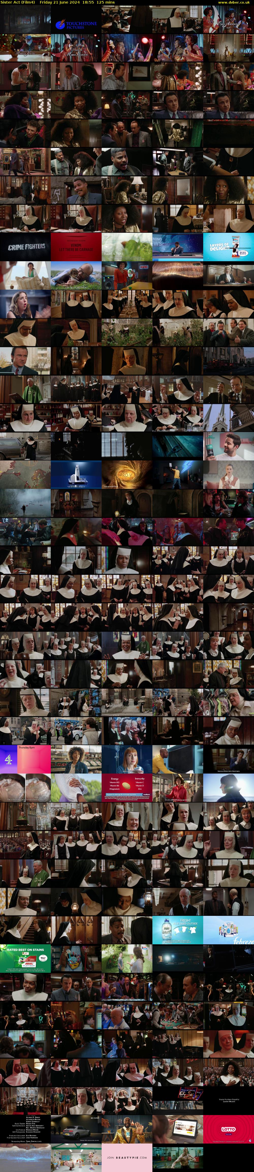 Sister Act (Film4) Friday 21 June 2024 18:55 - 21:00