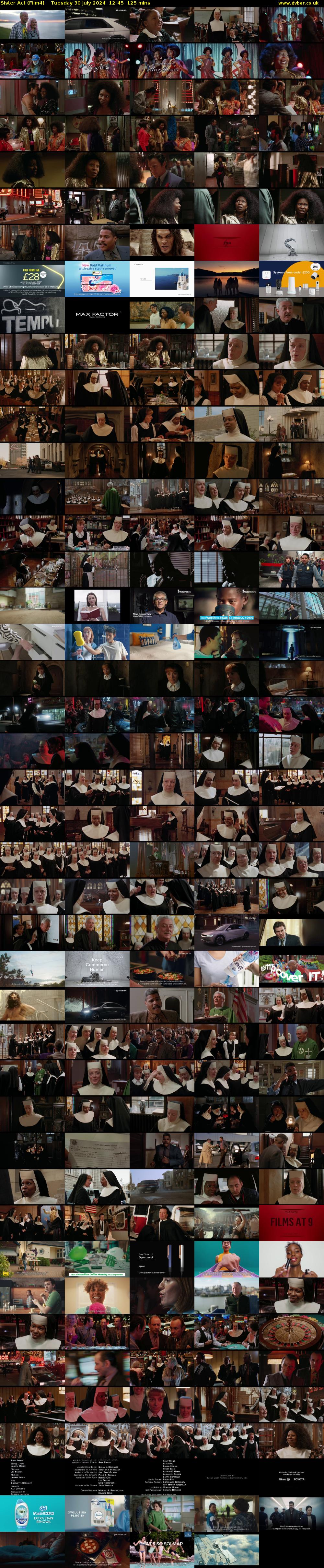 Sister Act (Film4) Tuesday 30 July 2024 12:45 - 14:50