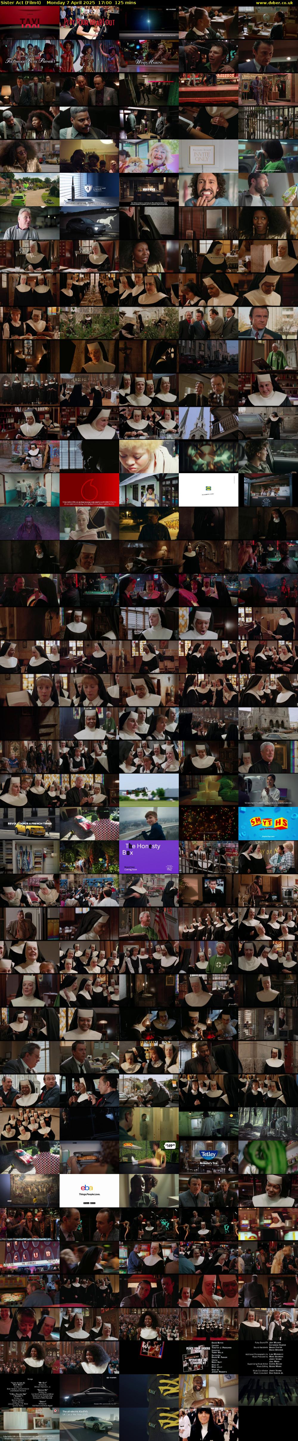 Sister Act (Film4) Monday 7 April 2025 17:00 - 19:05