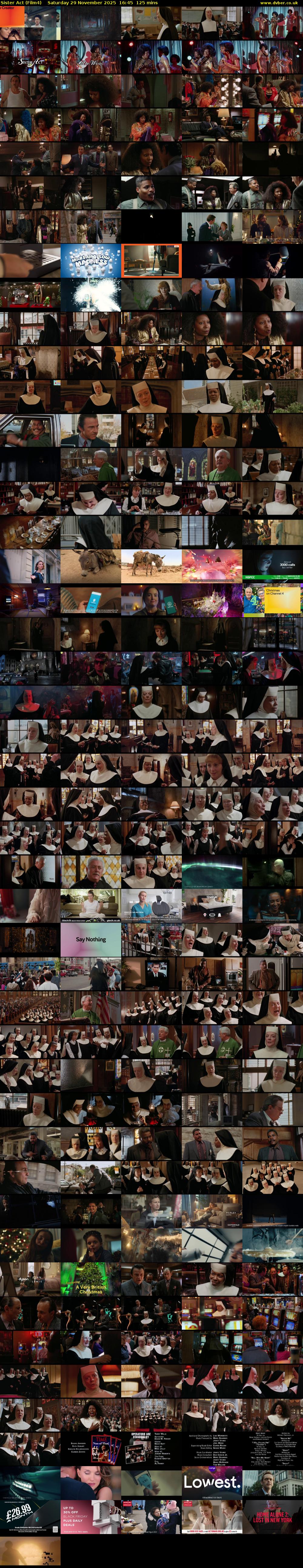 Sister Act (Film4) Saturday 29 November 2025 16:45 - 18:50
