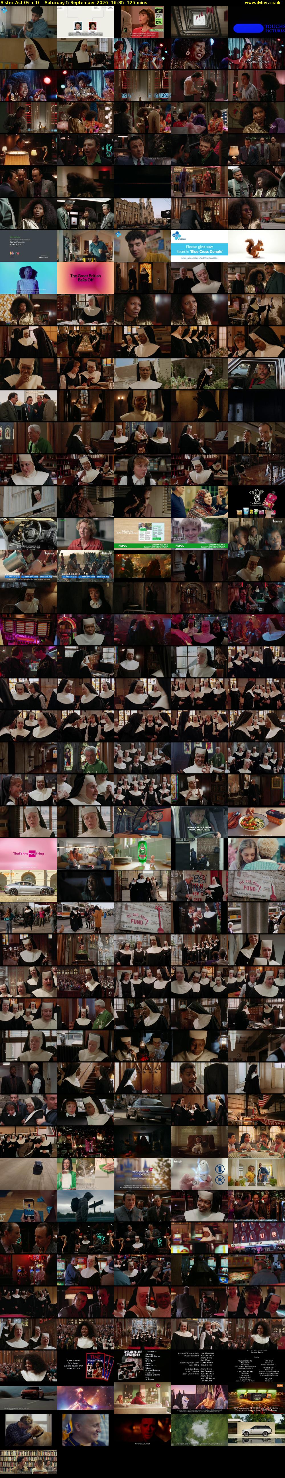Sister Act (Film4) Saturday 5 September 2026 16:35 - 18:40