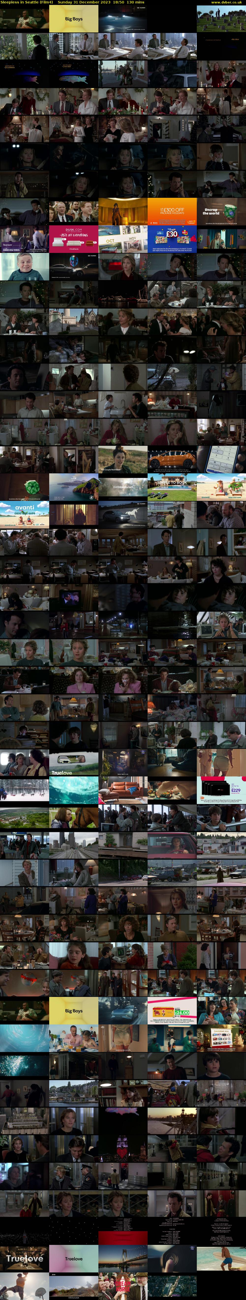 Sleepless in Seattle (Film4) Sunday 31 December 2023 18:50 - 21:00