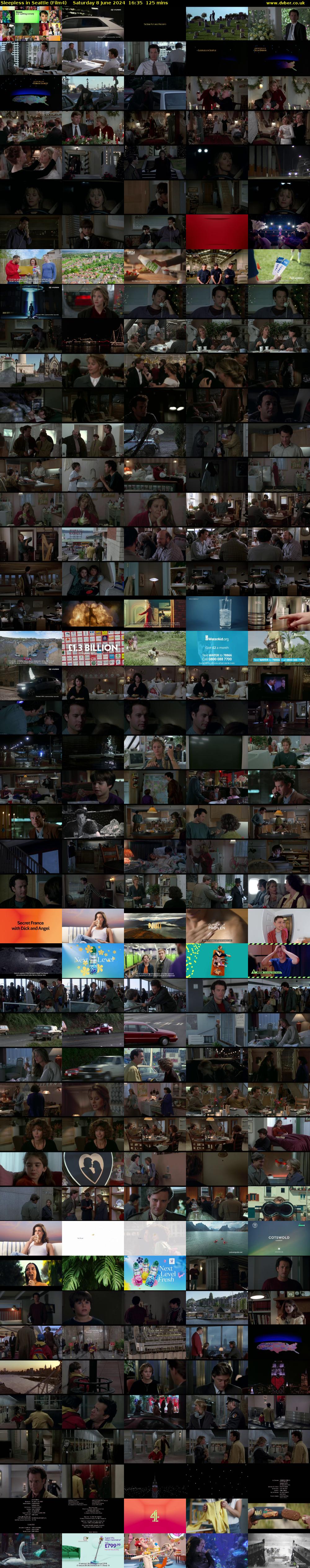 Sleepless in Seattle (Film4) Saturday 8 June 2024 16:35 - 18:40