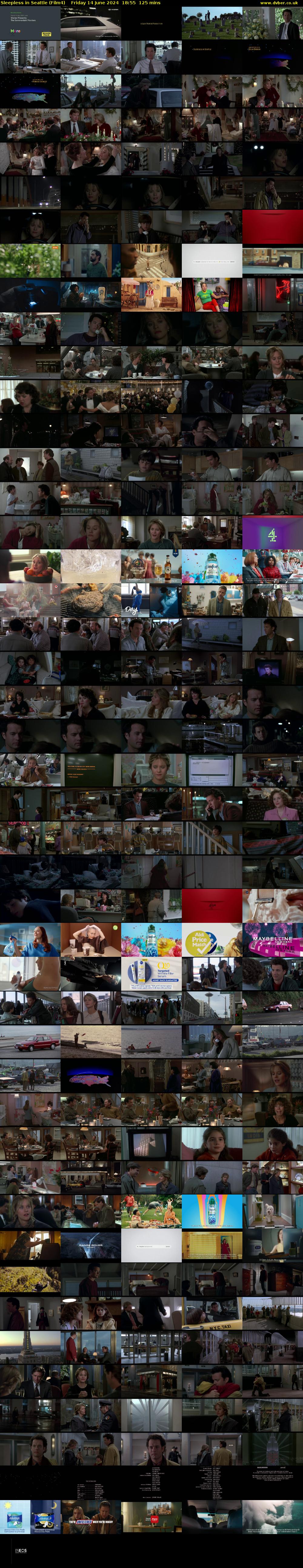 Sleepless in Seattle (Film4) Friday 14 June 2024 18:55 - 21:00