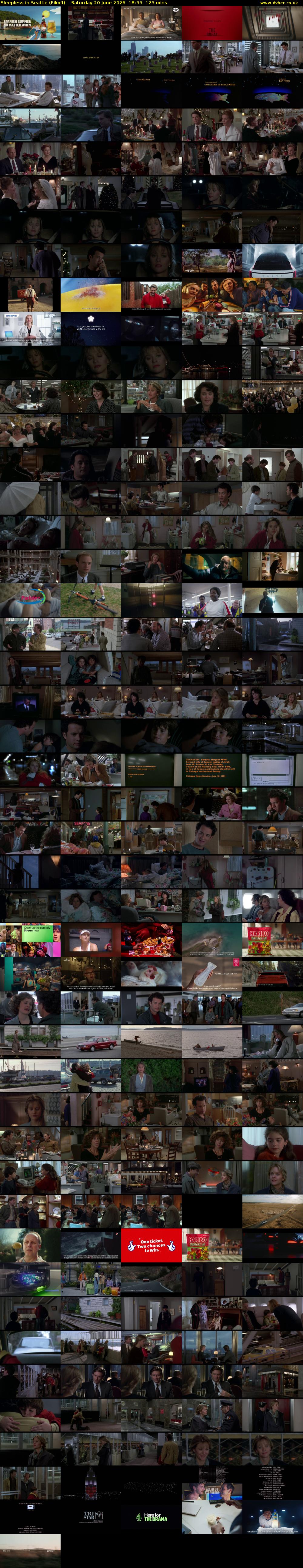 Sleepless in Seattle (Film4) Saturday 20 June 2026 18:55 - 21:00