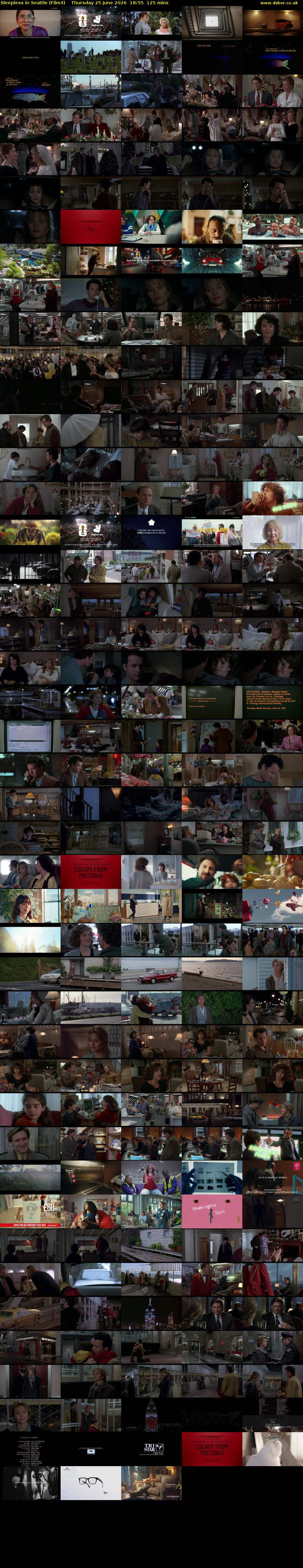 Sleepless in Seattle (Film4) Thursday 25 June 2026 18:55 - 21:00