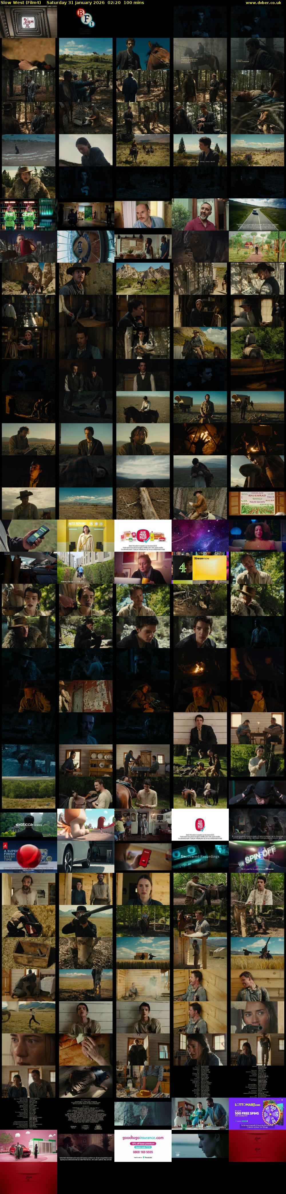 Slow West (Film4) Saturday 31 January 2026 02:20 - 04:00