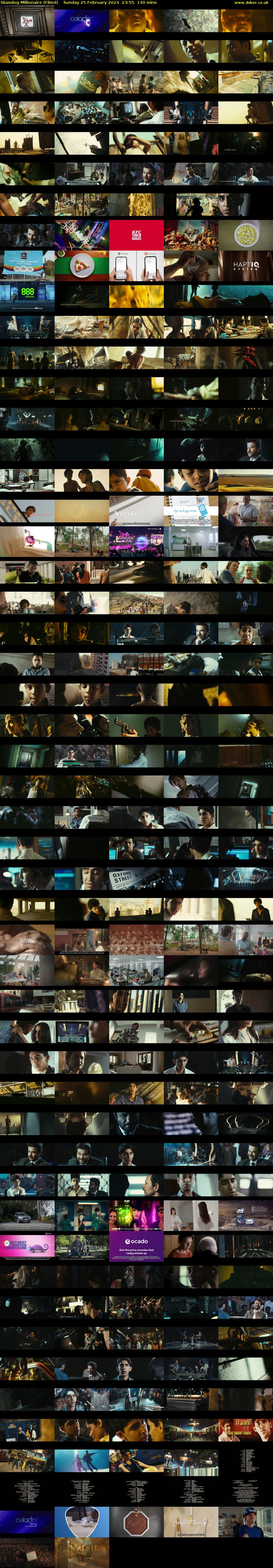 Slumdog Millionaire (Film4) Sunday 25 February 2024 23:55 - 02:15