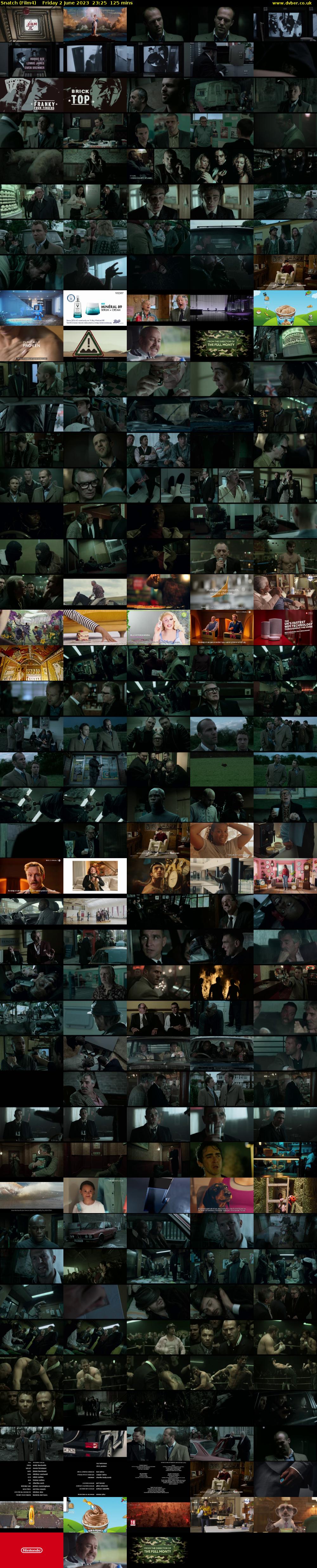 Snatch (Film4) Friday 2 June 2023 23:25 - 01:30