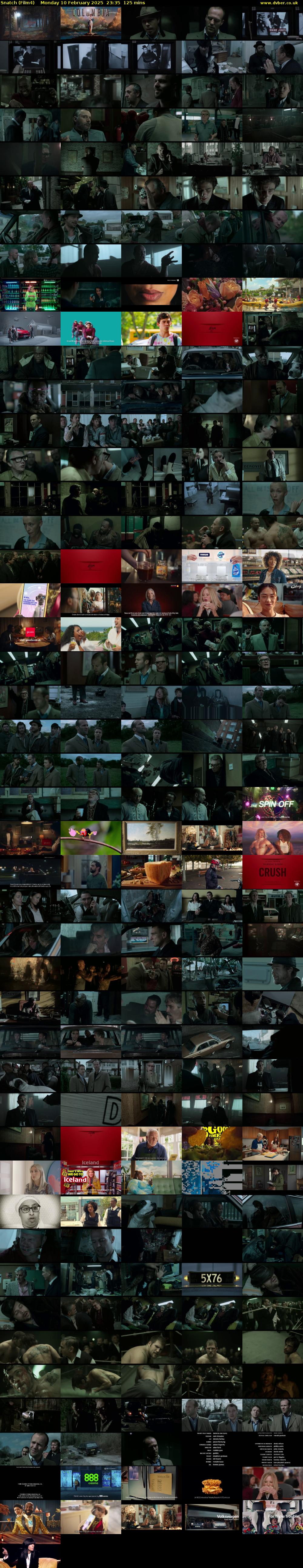 Snatch (Film4) Monday 10 February 2025 23:35 - 01:40