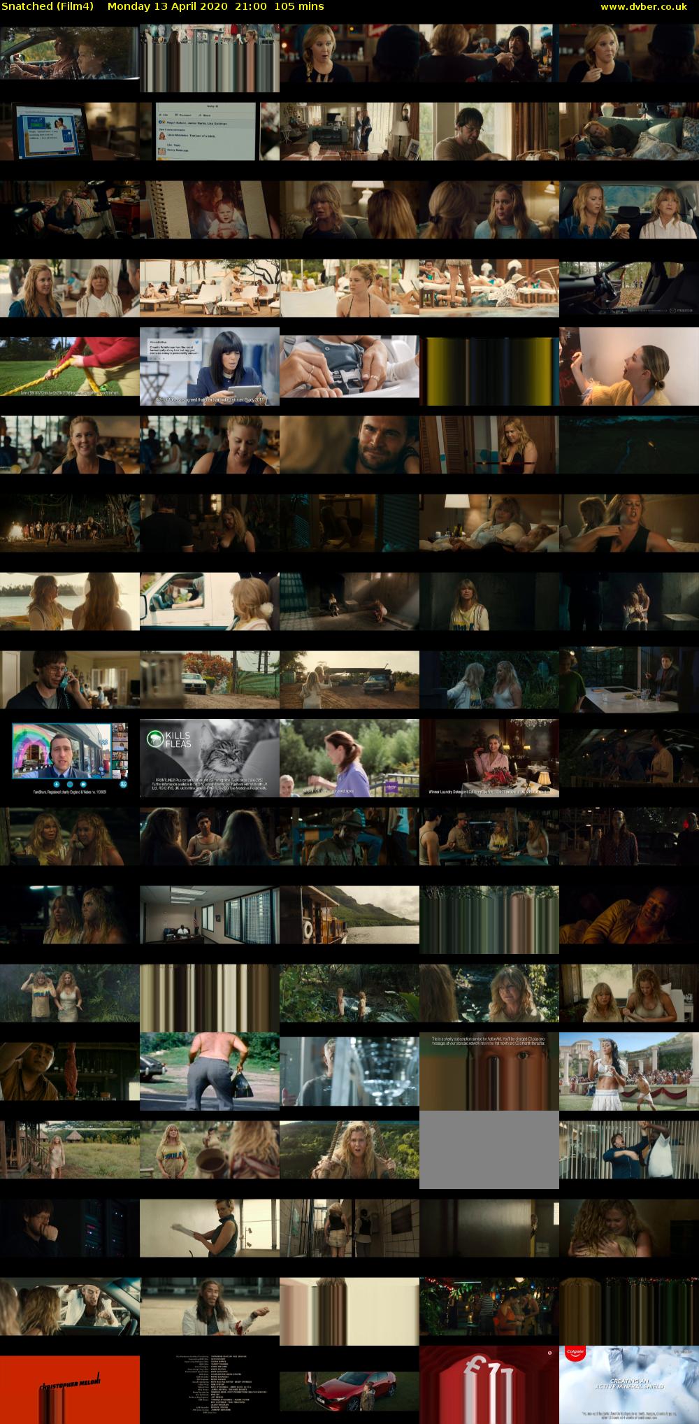 Snatched (Film4) Monday 13 April 2020 21:00 - 22:45