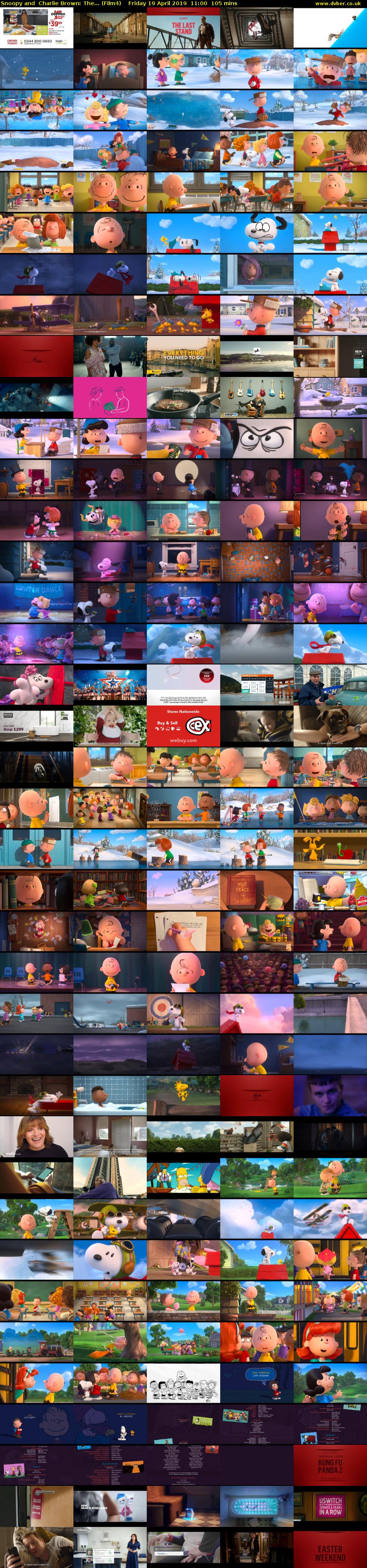 Snoopy and  Charlie Brown: The... (Film4) Friday 19 April 2019 11:00 - 12:45