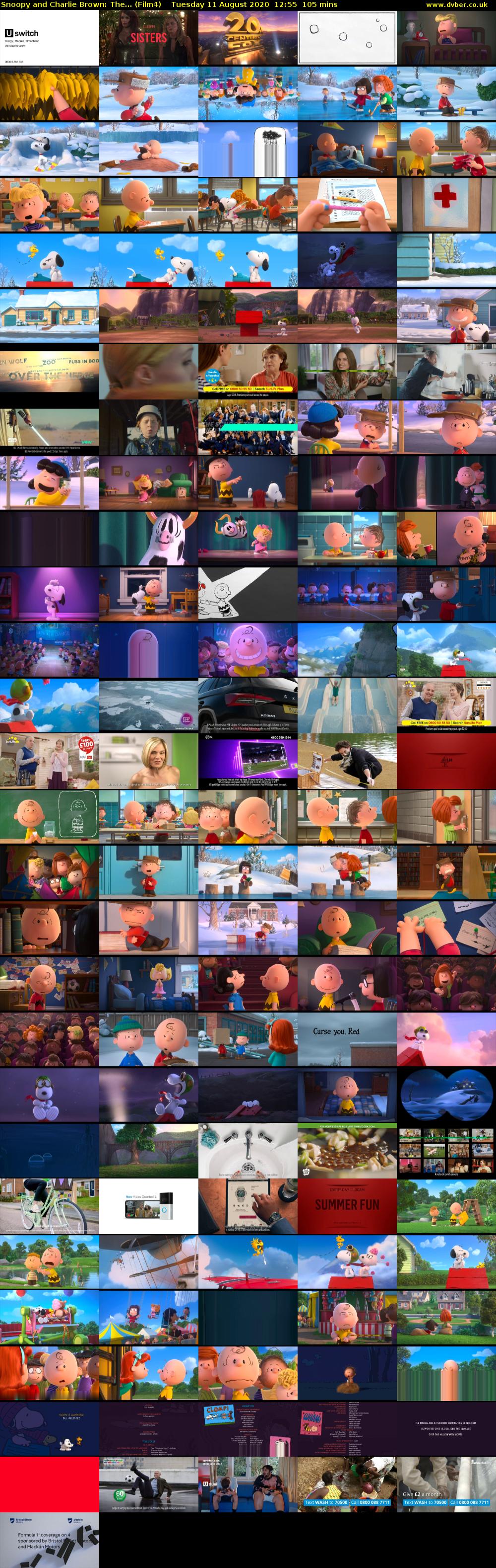 Snoopy and Charlie Brown: The... (Film4) Tuesday 11 August 2020 12:55 - 14:40