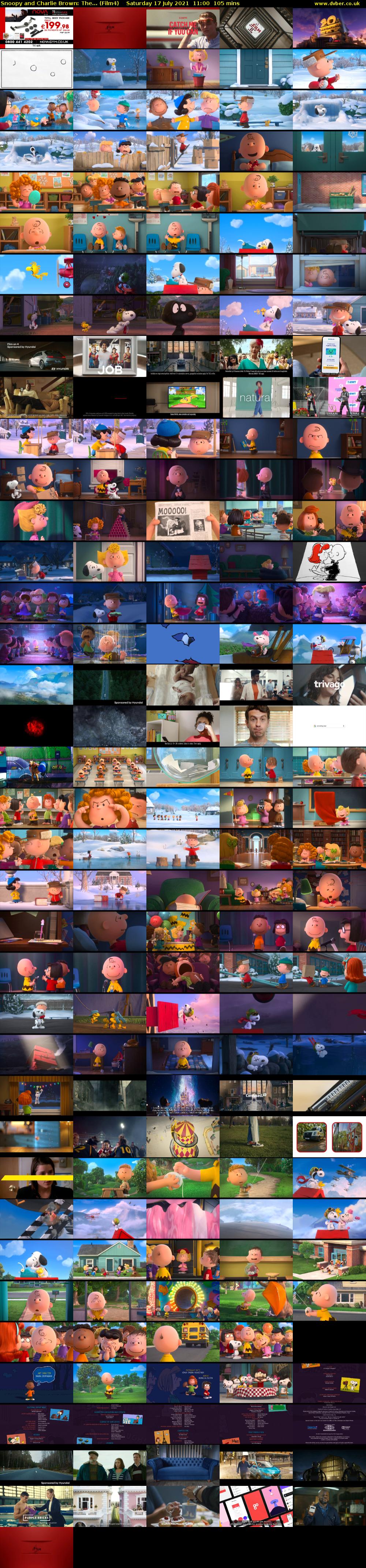 Snoopy and Charlie Brown: The... (Film4) Saturday 17 July 2021 11:00 - 12:45