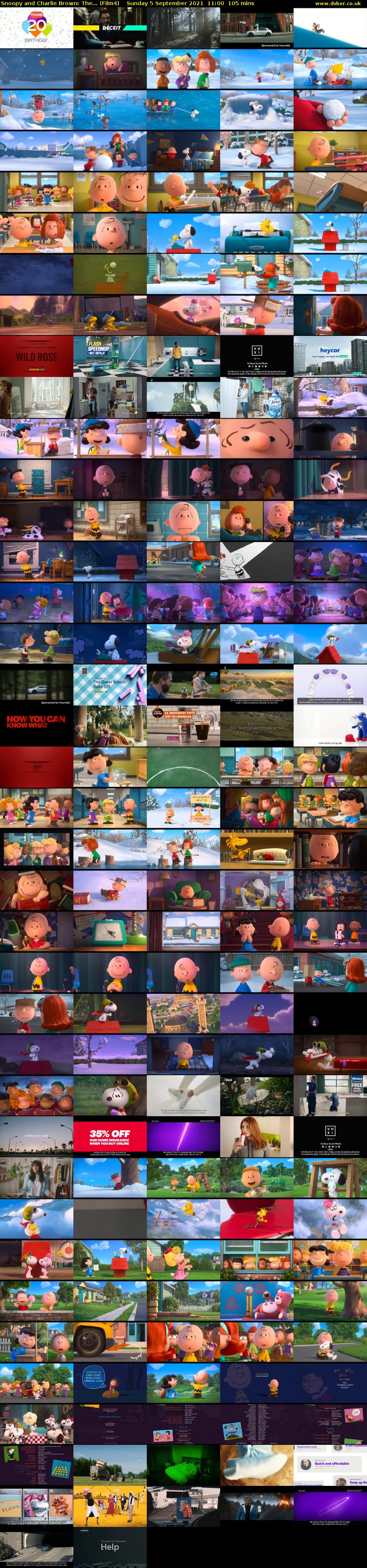Snoopy and Charlie Brown: The... (Film4) Sunday 5 September 2021 11:00 - 12:45