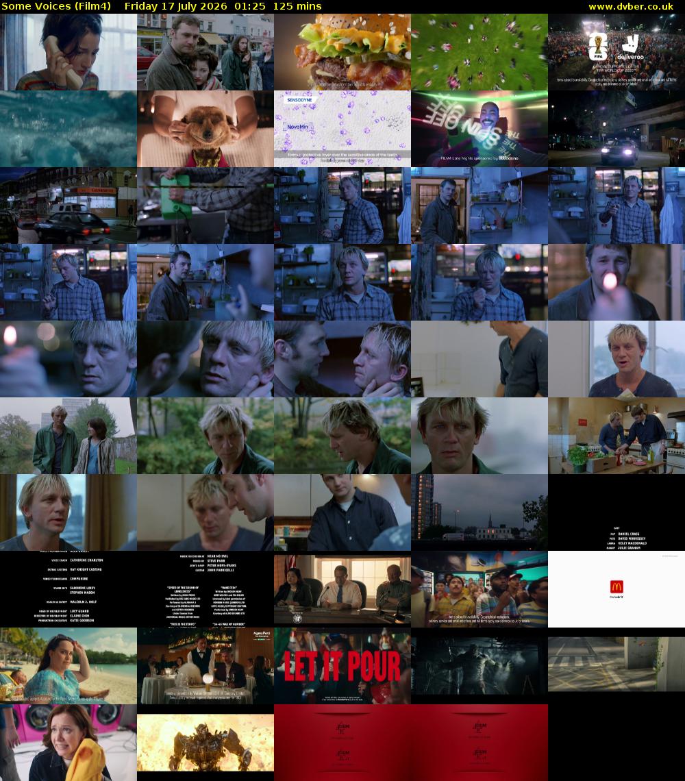 Some Voices (Film4) Friday 17 July 2026 01:25 - 03:30
