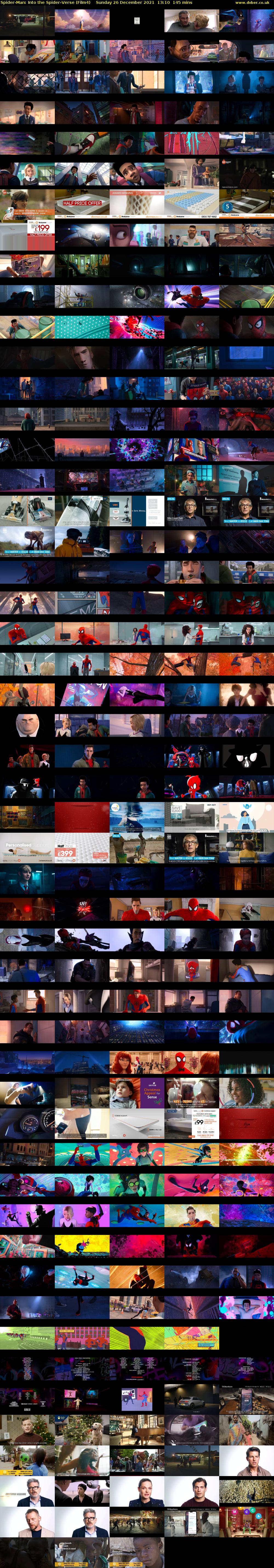 Spider-Man: Into the Spider-Verse (Film4) Sunday 26 December 2021 13:10 - 15:35