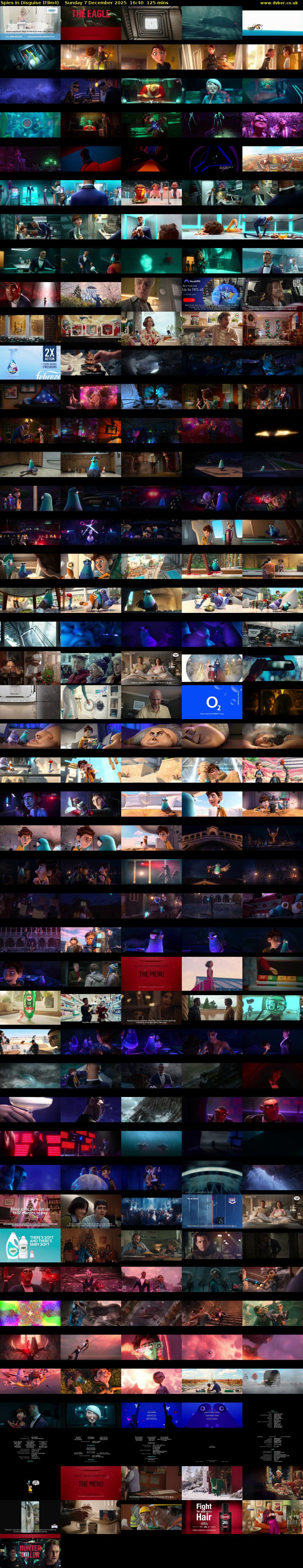 Spies in Disguise (Film4) Sunday 7 December 2025 16:40 - 18:45