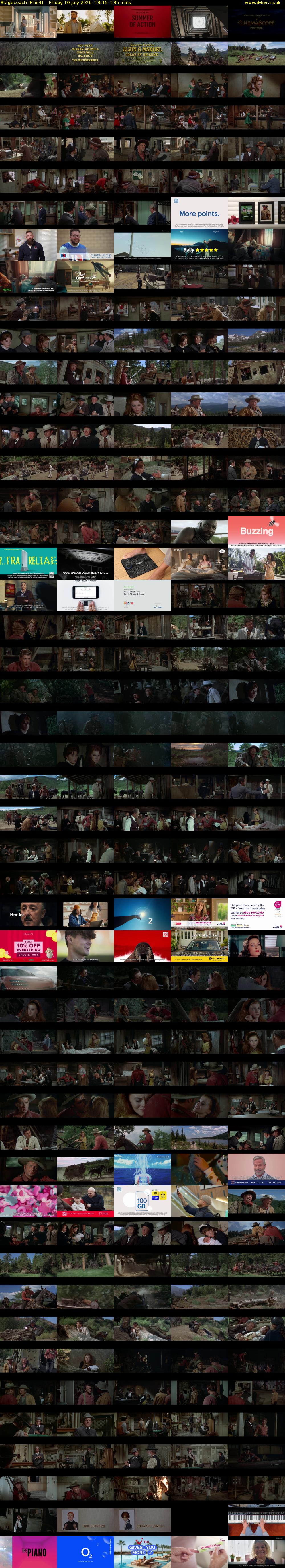 Stagecoach (Film4) Friday 10 July 2026 13:15 - 15:30
