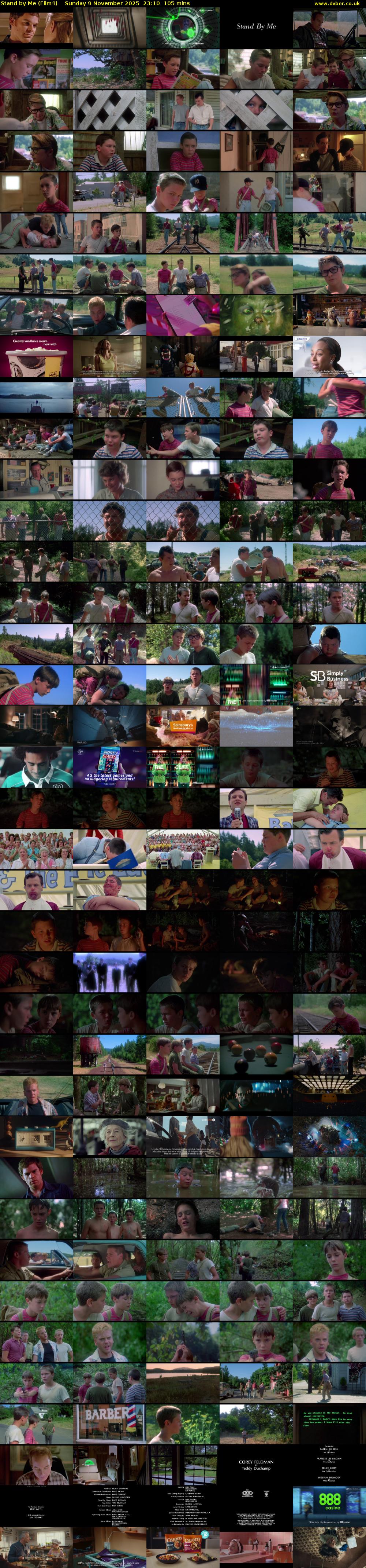 Stand By Me (Film4) Sunday 9 November 2025 23:10 - 00:55