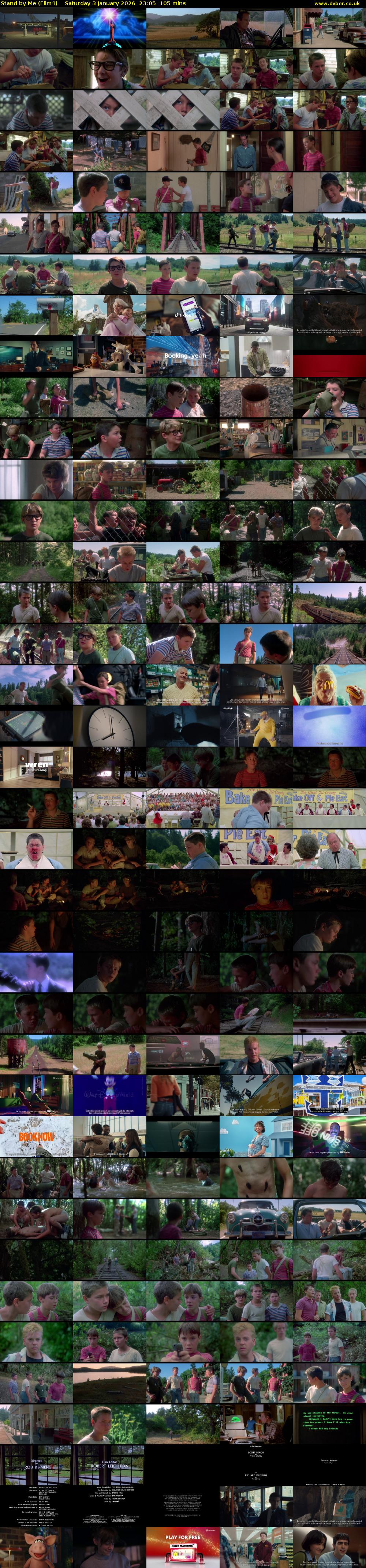 Stand By Me (Film4) Saturday 3 January 2026 23:05 - 00:50