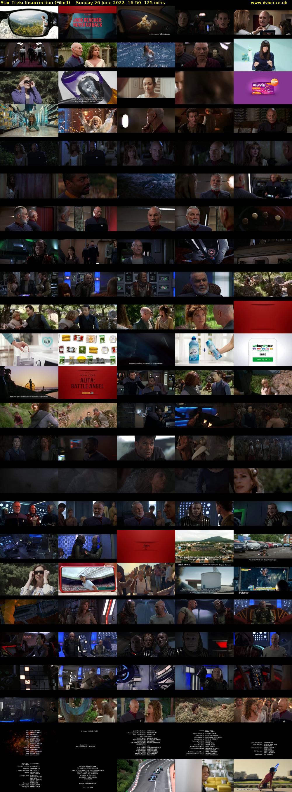 Star Trek: Insurrection (Film4) Sunday 26 June 2022 16:50 - 18:55
