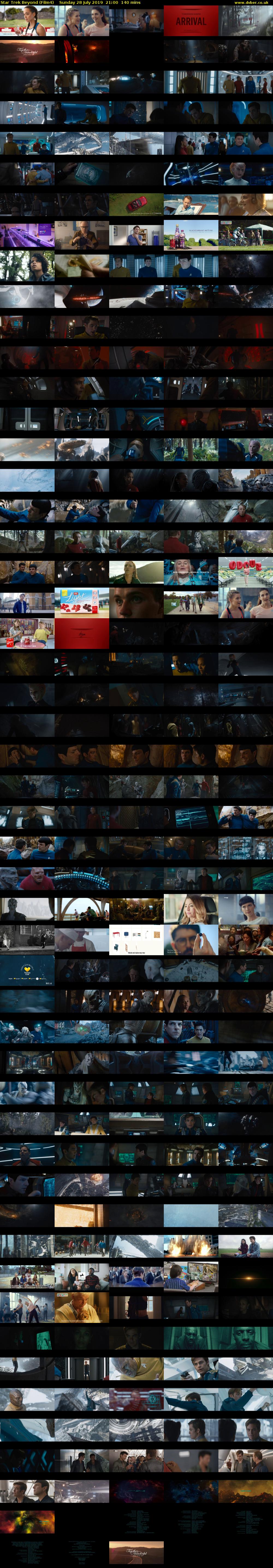 Star Trek Beyond (Film4) Sunday 28 July 2019 21:00 - 23:20