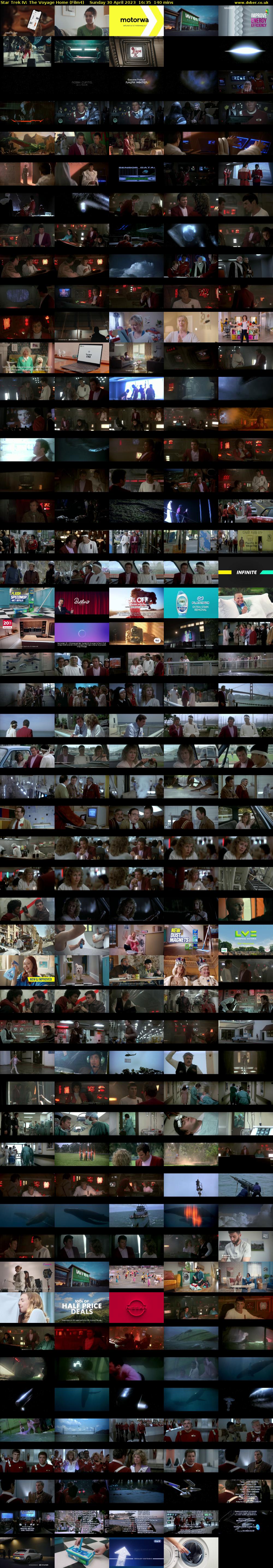 Star Trek IV: The Voyage Home (Film4) Sunday 30 April 2023 16:35 - 18:55