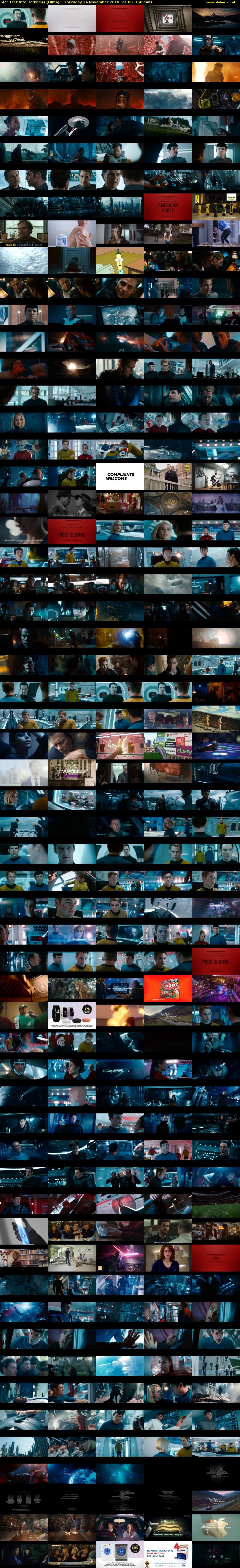 Star Trek Into Darkness (Film4) Thursday 14 November 2019 21:00 - 23:40