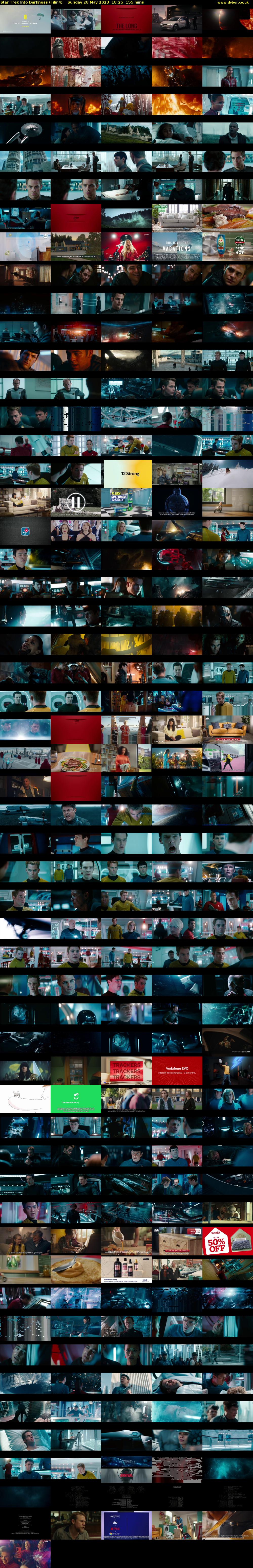 Star Trek Into Darkness (Film4) Sunday 28 May 2023 18:25 - 21:00