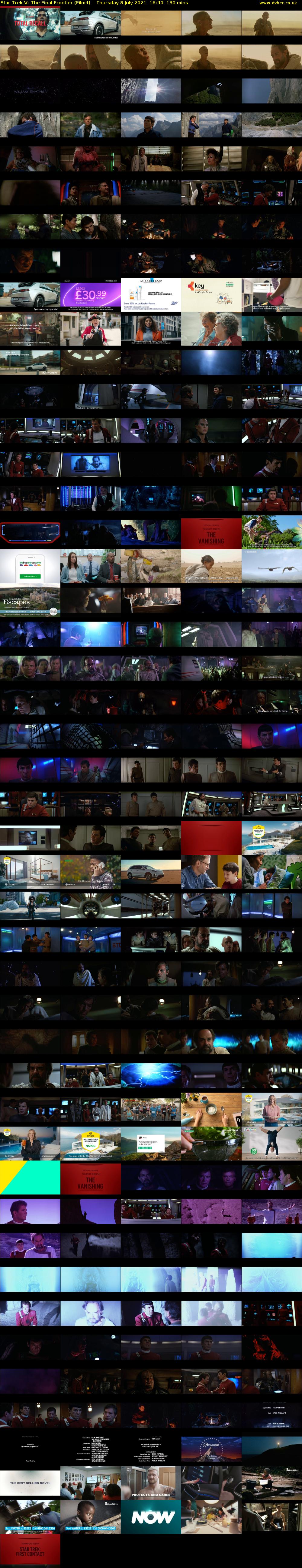 Star Trek V: The Final Frontier (Film4) Thursday 8 July 2021 16:40 - 18:50