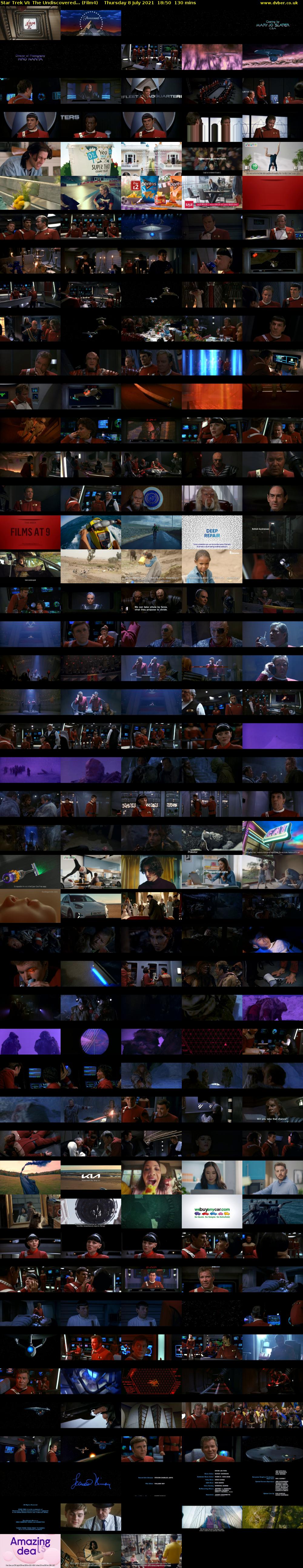 Star Trek VI: The Undiscovered... (Film4) Thursday 8 July 2021 18:50 - 21:00