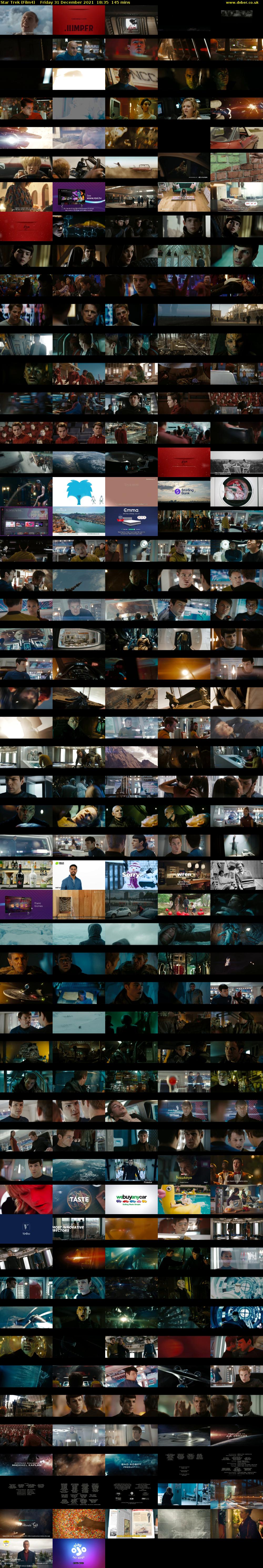 Star Trek (Film4) Friday 31 December 2021 18:35 - 21:00