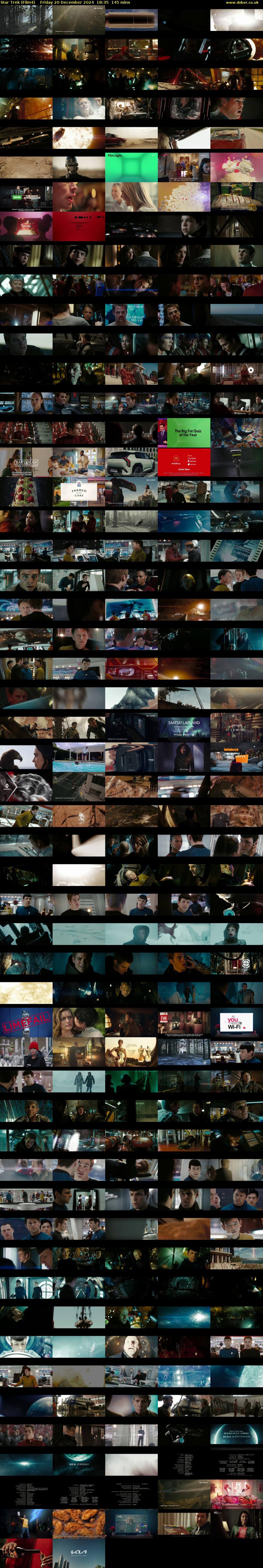 Star Trek (Film4) Friday 20 December 2024 18:35 - 21:00