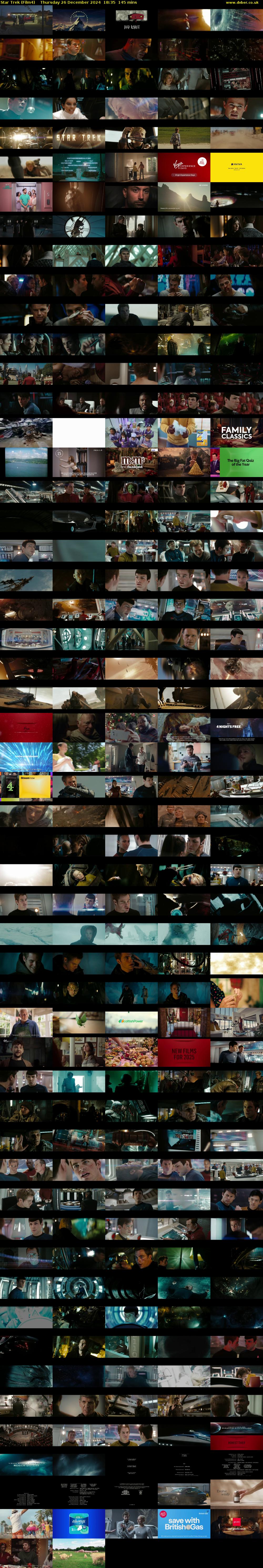 Star Trek (Film4) Thursday 26 December 2024 18:35 - 21:00
