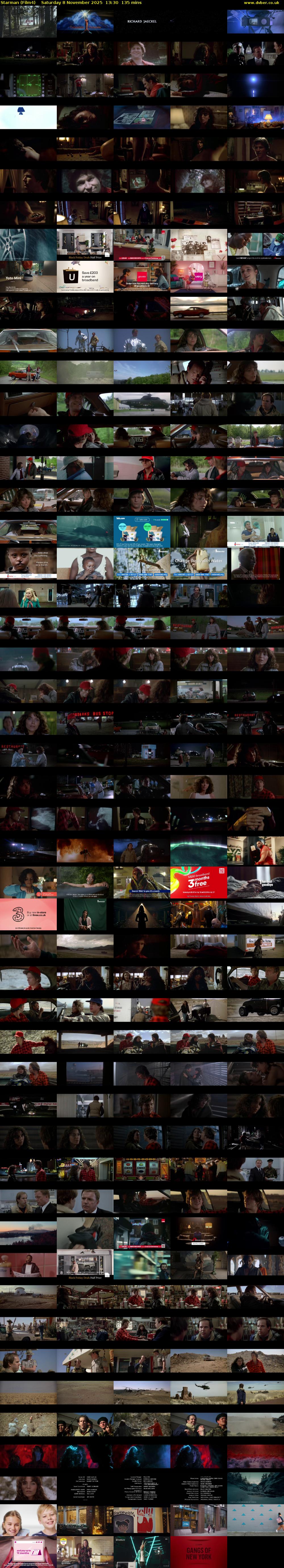 Starman (Film4) Saturday 8 November 2025 13:30 - 15:45