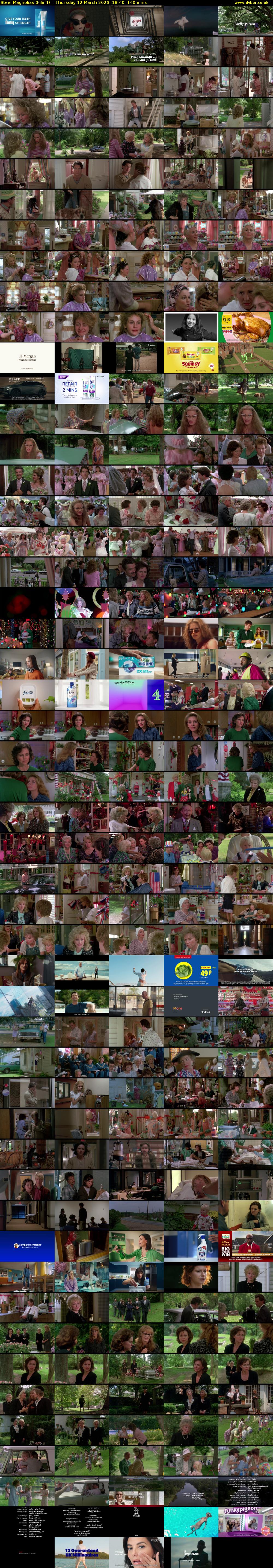 Steel Magnolias (Film4) Thursday 12 March 2026 18:40 - 21:00