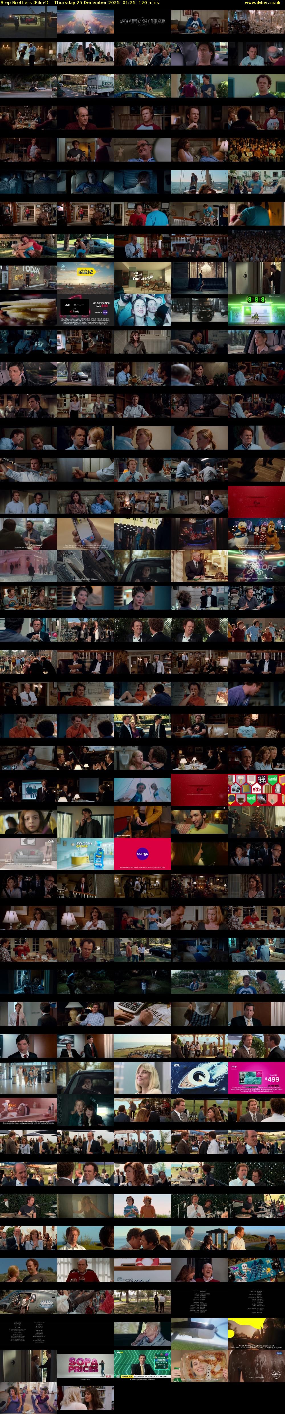 Step Brothers (Film4) Thursday 25 December 2025 01:25 - 03:25