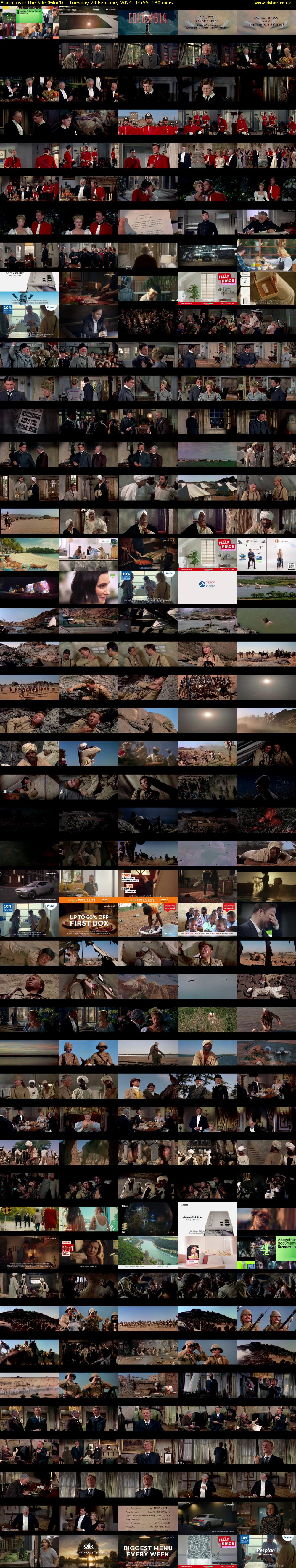 Storm over the Nile (Film4) Tuesday 20 February 2024 14:55 - 17:05
