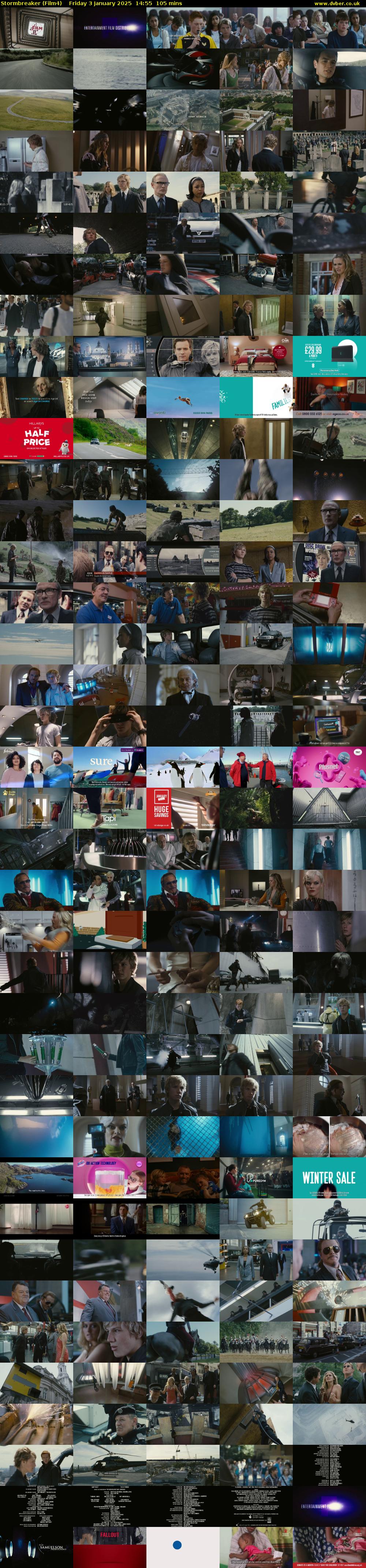 Stormbreaker (Film4) Friday 3 January 2025 14:55 - 16:40