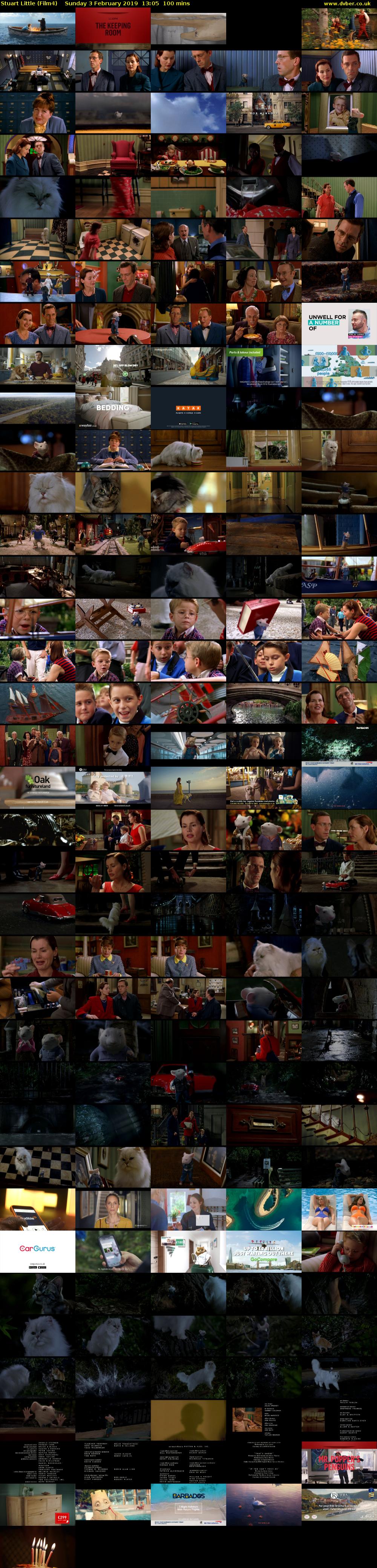 Stuart Little (Film4) Sunday 3 February 2019 13:05 - 14:45