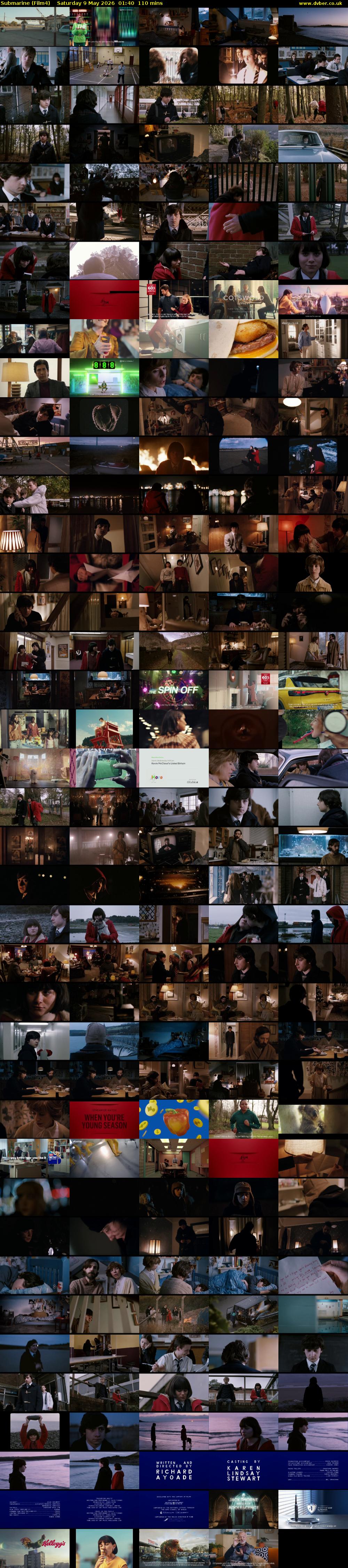 Submarine (Film4) Saturday 9 May 2026 01:40 - 03:30