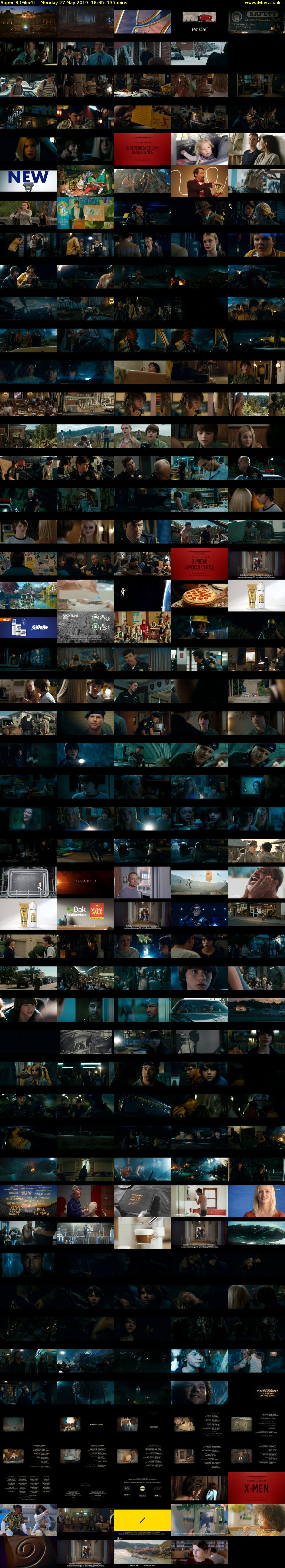 Super 8 (Film4) Monday 27 May 2019 18:35 - 20:50